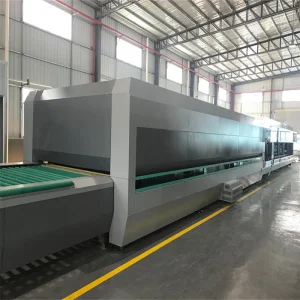 Forced Convection Thin Glass Tempering Furnace Production Line