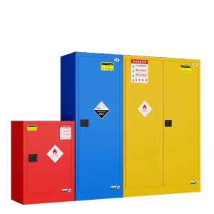 Laboratory Steel Flammable Liquid Cabinet Dangerous Chemical Steel Storage Cabinet Industrial Chemical Safety Cabinet