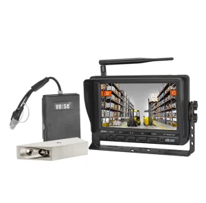 Forklift Stainless Steel 720p HD Waterproof Wireless Camera Monitor System