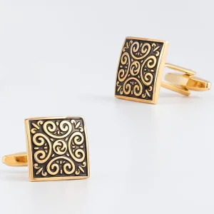 Gold Pattern Cufflinks Prilep
