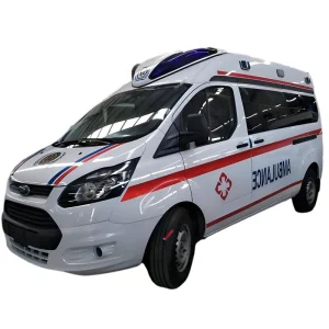 Heavy Duty Ambulance with Cardiac Monitoring Equipment for Large Scale Rescue Operation