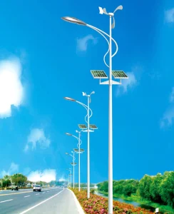 Sustainable Hybrid Solar Wind Street Lighting Solutions for Cities