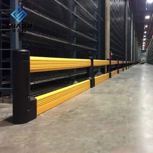 Hsj Flexible Plastic Safety Guardrail for Warehouse Anti-Collision Guardrail Industrial Protection Guard Rails