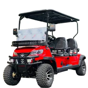 Florescence CE Certified Electric Golf Cart 4 Seater 5 kW 48V Lithium Battery Street Legal Golf Buggy Accessories LSV Urban