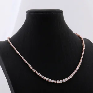 Solid Gold Tennis Chain