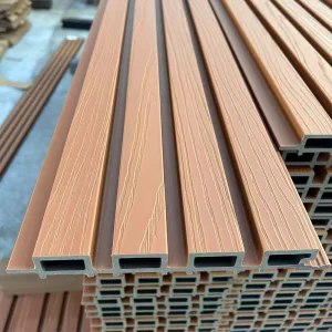 Bamboo WPC Outdoor Wall Panels UV Resistant