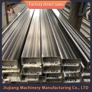 321 Stainless Steel Ss Seamless Pipe/ Tube Welded Hollow Steel Pipe Square Rectangular Metal Tube