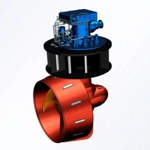 Integrated Retractable Azimuth Pod Propulsion Systems for Next-Generation Vessel Designs