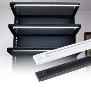 Magnetic Conductive Slot Retail Shelf