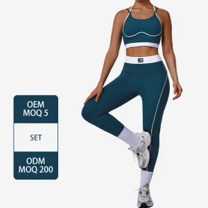 Conjunto de deporte y fitness personalizado de moda