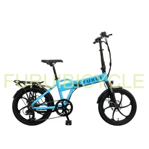 20" Commuter Folding Bike Portable Ebikes for Adult 36V 250W Li Battery OEM ODM