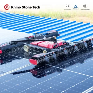 Crawler Chassis Solar Robot