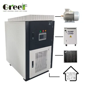 GREEF ENERGY Hybrid Converter with EMS Smart Energy Management System and Dual LCD Touchscreen for Renewable Energy Systems