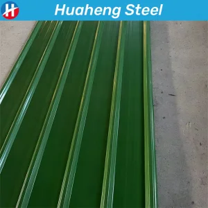 Roof Roofing Prepainted Pre-Coated Galvanized Color Coated Steel Sheet with ASTM ISO Hot Cold Rolled PPGI Gi Corrugated Dx51d Bwg30/30 Gauge 0.3mm
