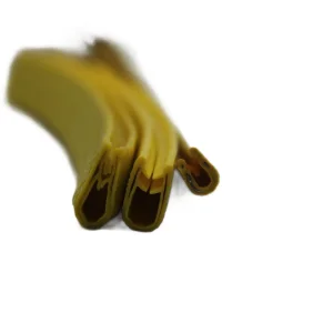 Yellow Decorative Anti-Collision U-Channel Rubber Pinch Weld Seal Strip for Automotive Borders