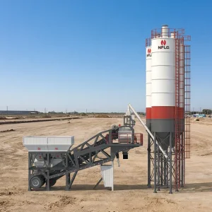 Drum Mixer Portable Concrete Mixing Plant Jzm50 Mobile Concrete Plant for Sale