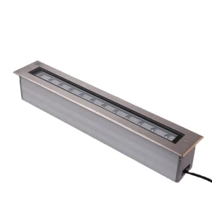 Recessed Hardscape in Ground Light Hot Selling Best Outdoor Linear Lights LED Light Bar Aluminum CE, Rohs 12W
