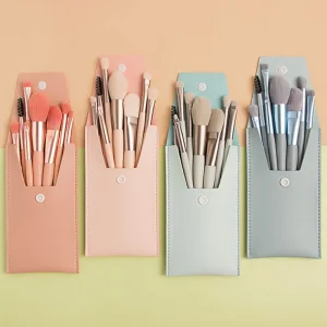 Premium Mini Travel Makeup Brushes Burgas Series