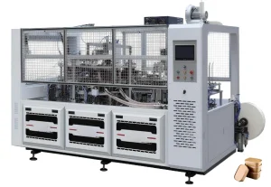 Salad Square Paper Bowl Making Forming Machine for Food Bowl