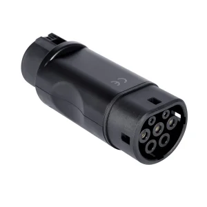 32A Electric Vehicle Connector Car Charger Type 1 to Type 2 EV Charging Adapter