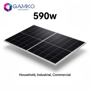 590W Solar Panel Bifacial Double Glass