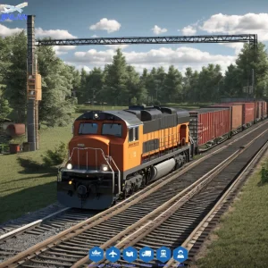 DDP Door to Door From China to Europe Train Railway Shipping Logistics Freight Forwarder Agent