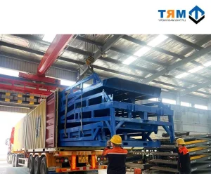Mrt 8 Tons 10 Tons Electric Hydraulic Mobile Boarding Bridge for Hotel Logistics Container Unloading Boarding Platform