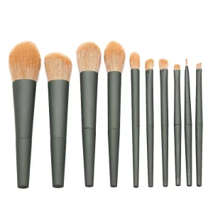 Conjunto de Pincéis Cosméticos Sintéticos Macios para Maquiagem Profissional do Dia a Dia