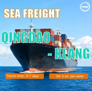 Logistic International Freight Agent Shipping Forwarder Shipment Drop Shipping Sea Freight From Guangzhou China to Klang Malaysia