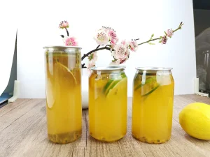 Custom Plastic Pet Can Transparent Custom Cup for Cold Drink Soda Soft Carbonated Beverage Bottle