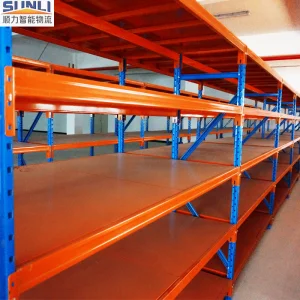 SUNLI China Factory Heavy-Duty Metal Adjustable 5-Layer Steel Shelving Units ESD Protection Multi-Layer Deck Warehouse Storage