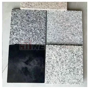 Landscaping Paving Cobblestone Granite Tile Price Black Granite Cubestone Price Pavers