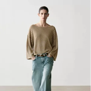 Suéter feminino casual de malha
