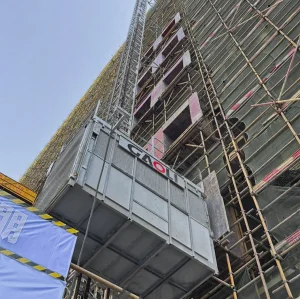 CE &amp; GOST Approved Large &amp; Double Cage Building Construction Lift