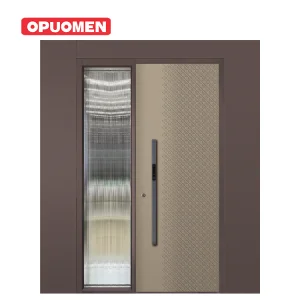 Armored Aluminum Pivot Security Doors