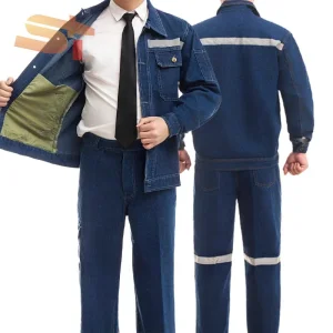 SIKE Utility Men's Long Sleeve Blend Workwear Sets Wear-Resistant Mechanic Work Suit With Multi Pockets