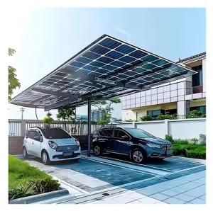 Easy Installation Carporting Mount Solar PV Racking Structure System Waterproof Carport