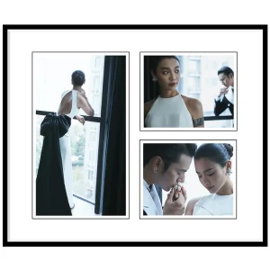 Custom Customizable Modern Simple in Black Color Tabletop Wedding Photo Frame Picture Frame Gallery Picture Wall Art Suppliers, Product