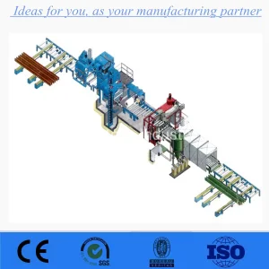 Preservation Line Steel Plate Blasting and Painting Production Line