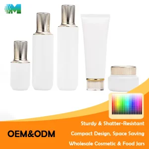 High-Quality Cosmetics Jar Wide-Mouth Frosted Containers