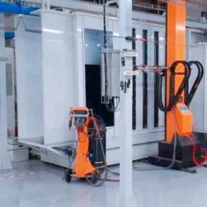 Sistema de Revestimento em Pó Personalizável Avançado com Controle de Fluxo de Precisão