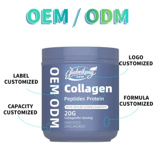 Advanced Hydrolyzed Collagen Peptides Powder Grass-Fed High Bioavailability Protein Supplement with 18 Amino Acids Unflavored