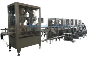 Linha de Embalagem Automática de Leite em Pó