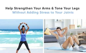 Wearable Walking Yoga Dance Barre Walking Fitness Gym Home Wrist Ankle Weights