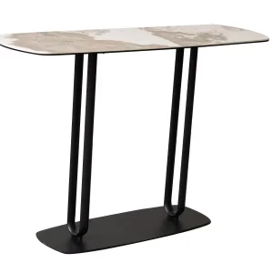 Stylish White Top Modern Designer Metal Legs End Table Living Room Workshop Office Waiting Area Reception Sofa Side Table Coffee
