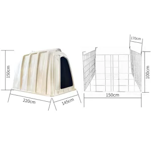 Individual Large Calf Hutch