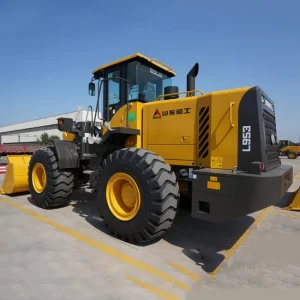High Efficiency 168HP Wheel Loader Fast Cycle Times &amp; Low Fuel Consumption 5 Ton Capacity