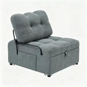 Compact Single-Seat Sofa Bed