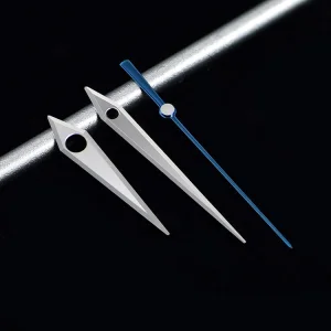 High Precise Flame Blue Steel Watch Hands Movement Accessories Fit Sw200 Nh34 Nh35 3135 Rose Watch Hands Manufacturers