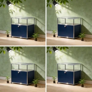 Multifunctional Storage Solution with Adjustable High-Quality Shelf Design